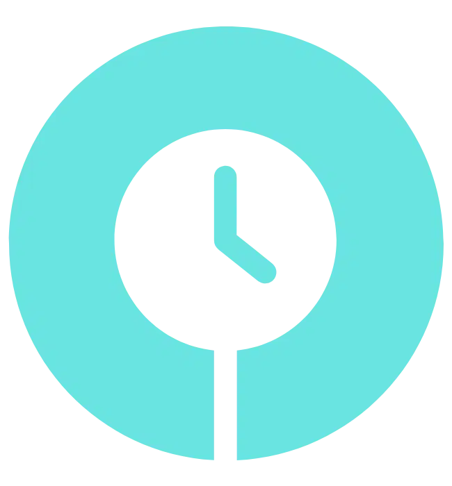 Risk and compliance audit trail clock icon.