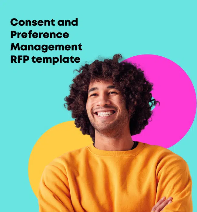 Consent and Preference Management RFP template