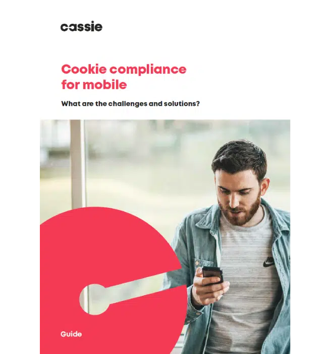 Cookie compliance for mobile