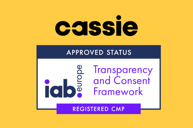 cassie joins iab europes transparency and consent framework