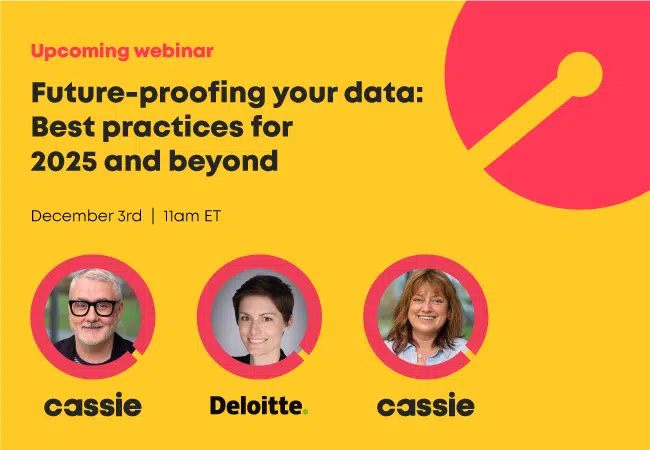 Webinar Deloitte Future Proofing Data